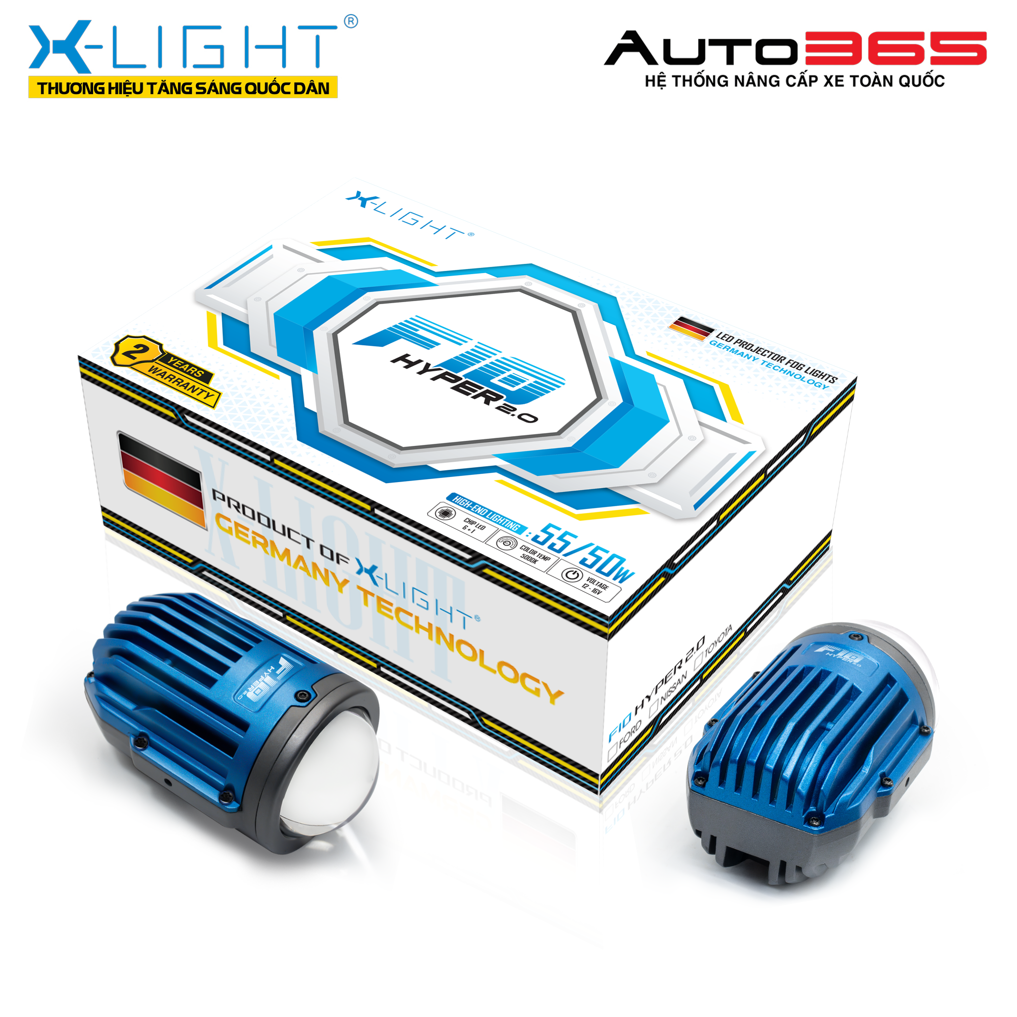 BI GẦM X-LIGHT F10 HYPER 2.0